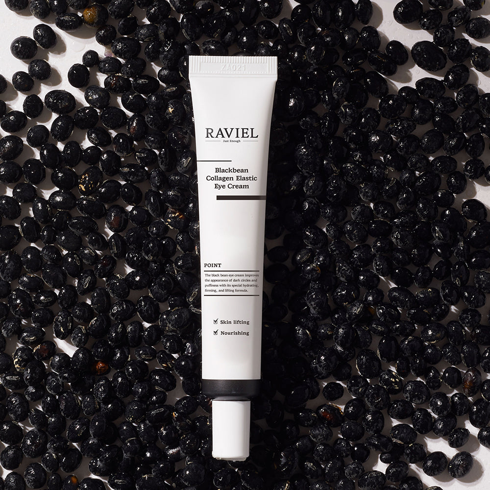 Raviel Blackbean Collagen Elastic Eye Cream (A set of 2 pairs x 20ml)
