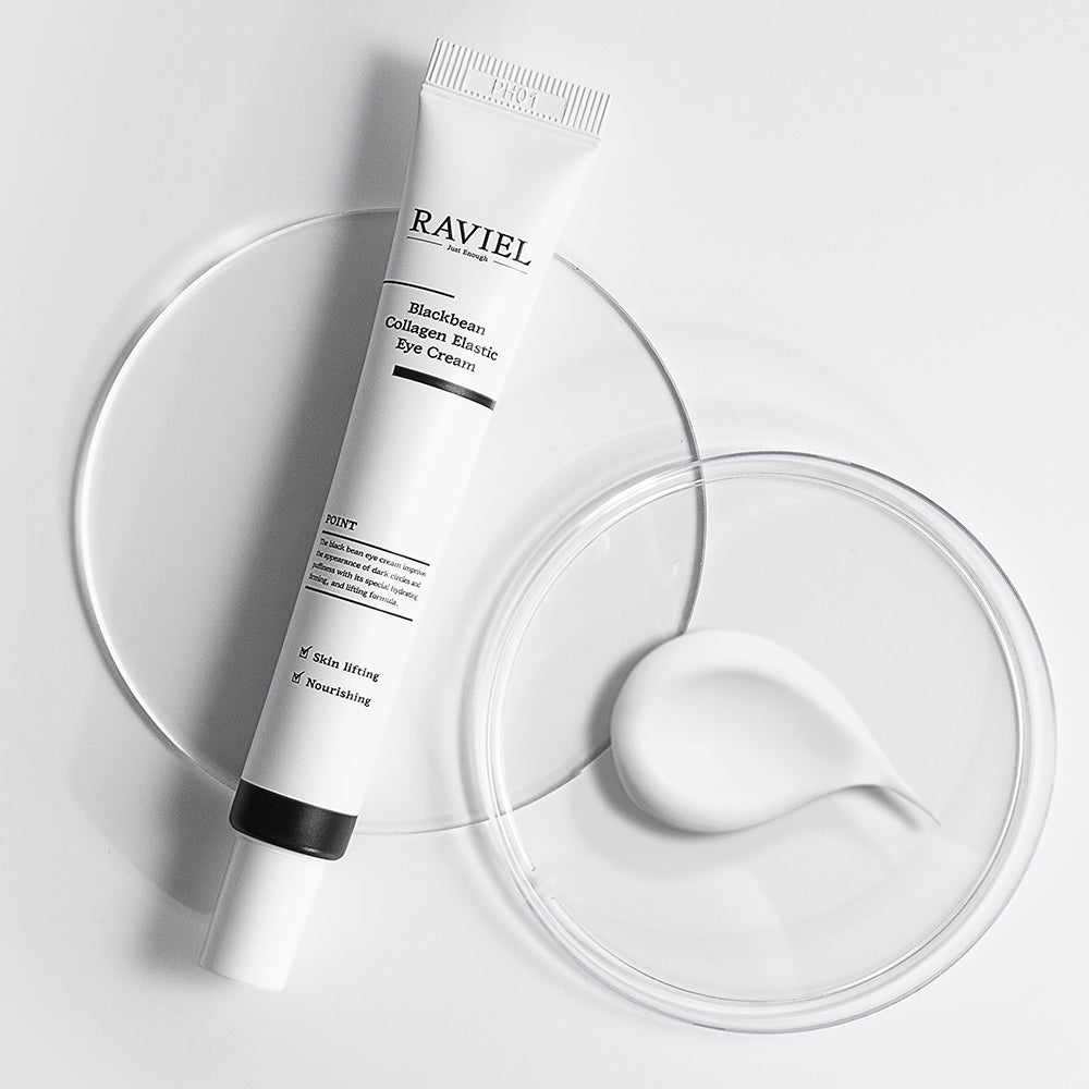 Raviel Blackbean Collagen Elastic Eye Cream (A set of 2 pairs x 20ml)