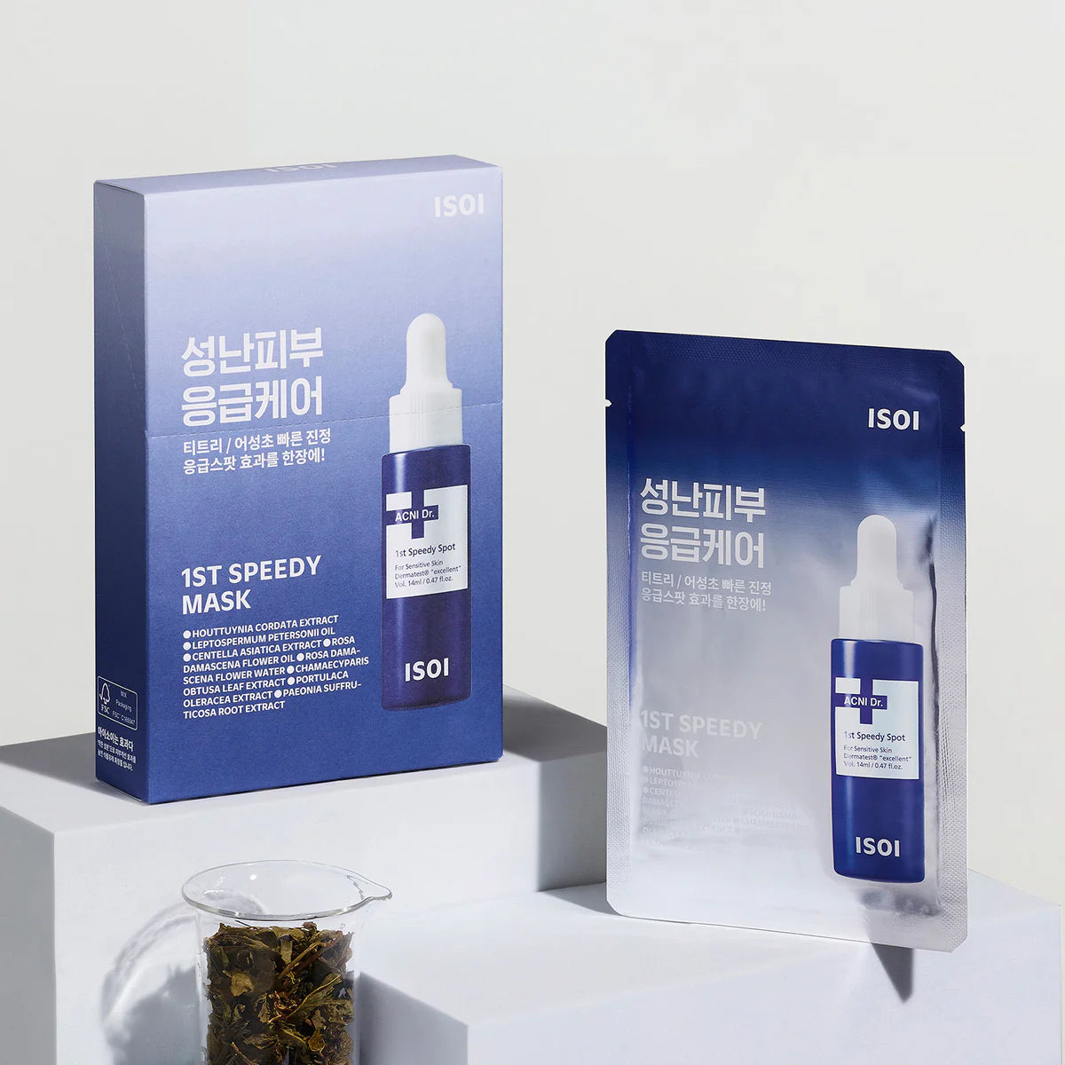 ISOI ACNI Dr. 1st Speedy Mask - 1 Box (10 sheets)
