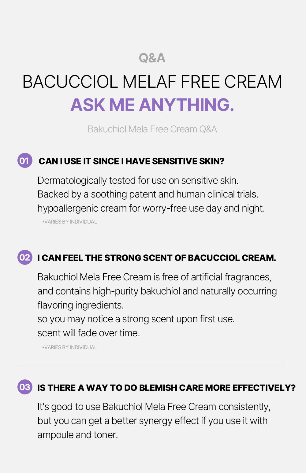 Raviel Bakuchiol Mela Free Cream 50ml